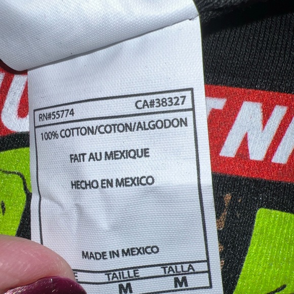 Monster Truck Series Monster Jam Teenage Mutant Turtles Black TShirt YM 2012 VTG - Picture 8 of 16